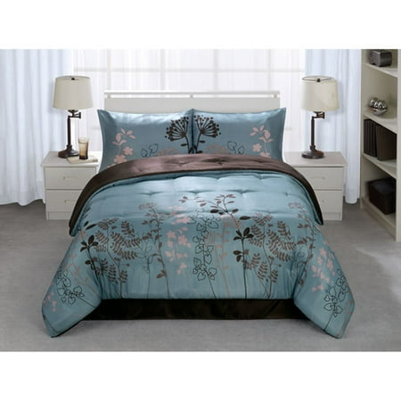 Botanica Blue 4 Pc Comforter Set