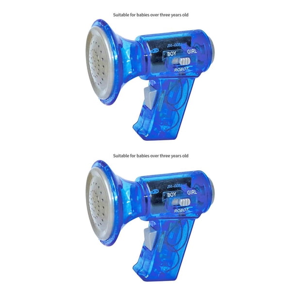 Tholdsy Amplificador cambiador de voz TureClos, altavoz de plástico, cambiador de voz ajustable, megáfono, juguete para niños Type2 NO2 Tholdsy CBP217488