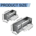 thumbnail image 3 of Stainless Steel Kitchen Sink Sponge Holder with Brush Rack, Rustproof Sink Caddy Organizer, Space-Saving Countertop Storage, Perfect Housewarming & Gift, 3 of 9