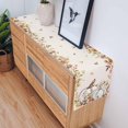 thumbnail image 3 of Fall Floral Leaves Table Runner, Thanksgiving Pumpkins Cotton Linen Tablecloth Farmhouse Table Decor for Home,Kitchen,Dining Room,Indoor,Outdoor,13X72 Inches Long, Boho, 3 of 7