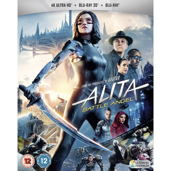 Alita - Battle Angel (4K Ultra HD) Eiza González Lana Condor Casper Van Dien Jeff Fahey