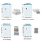 thumbnail image 5 of BTideas Bolsas de Almacenamiento Al Vacío Portátiles para Ropa con Bomba Manual, Bolsa de 10 Bolsas de Sellado de Compresión Duraderas, 5 of 6