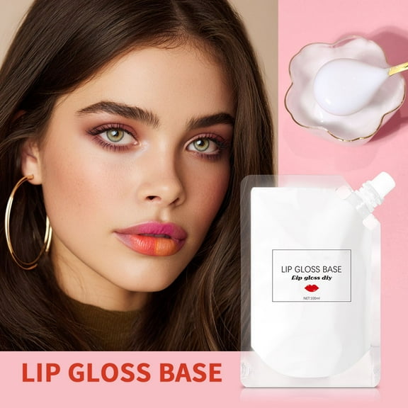 Hauiodp Matte Lip Gloss Base Ingredient Long-Wear Transfe For Lip Products