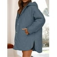thumbnail image 6 of Long Jackets for Women Fashion Winter Coat for Women Business Casual Diamond Quilted Hooded Lightweight Jackets, 6 of 7