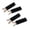 Black, variant on No Heat Hair Rollers for Bangs, 4Pcs Soft Foam Hair Curler Set, Heatless Curling Rods for Women, Sleep-in Overnight Curlers, Gentle on Hair, Create Natural Fluffy Bangs & Waves at Home