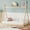 Forme Naturelle de Tente Twin, variante sur Lit Montessori au Sol Format Simple avec Toit et Garde-Corps, Cadre de Lit au Sol en Bois Style Maisonnette Sécuritaire, Cadre de Lit Montessori Simple, Lit Maison en Bois pour Garçons, Chambre de Filles, Blanc