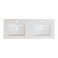 thumbnail image 2 of American Imaginations 48-in. W 1 Hole Ceramic Top Set In White Color - Overflow Drain Incl. AI-32683, 2 of 9