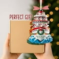 thumbnail image 5 of Cruise Ship 2-Layer Ornament 2025, Personalized Family Cruise Vacation Keepsake, Caribbean Cruise Gift, Nautical Christmas Ornament for Travelers, 5 of 5
