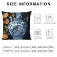 thumbnail image 5 of COMIO Blue and White Porcelain Farmhouse Pillow Covers Blue Chinoiserie Vase White Sofa Cushion Cover Chinoiserie Style Accent Pillow for Sofa Couch, 5 of 5