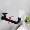 thumbnail image 2 of BUYISI Durable Wall Mounted Basin Tap For Kitchen Sink Faucet Outdoor Garden Spout, 2 of 3