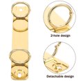 thumbnail image 3 of LEORX  Binder Clasp Scrapbook 2 Ring Kit Scrapbooking Office Golden, 3 of 7