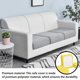 thumbnail image 4 of Monstrate Funda de sofá Cojín de asiento Protector de muebles Mano de obra Equipo de protección decorativo Resiliencia Suministros para el hogar Fundas Decoración del hogar Amarillo Monstrate HA067476-01, 4 of 6