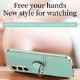 thumbnail image 5 of A 34 54 24 14 Luxury Ring Holder Plating Case For Samsung Galaxy A34 A54 A24 A14 4G 5G M23 M13 M14 M54 A04S Silicone Stand Cover, 5 of 7