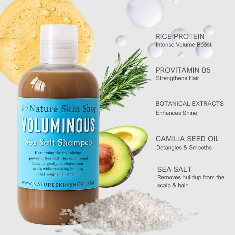 Voluminous Sea Salt Thickening Shampoo - Walmart.com