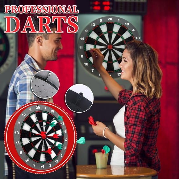 SEMPAI Entertainment Children Adult 16 Inch Soft Plastic Dart Board Set Summer Savings Wal&mart Deals Remembrance Day
