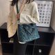 thumbnail image 5 of Bolso Bandolera Hugtrwg Mujer Nylon Algodón Acolchado Verde, 5 of 9