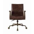 thumbnail image 3 of Acme Attica Office Chair in Espresso Top Grain Leather, 3 of 7