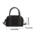 thumbnail image 4 of Bolso Hombro Gamuza para Mujer Con Correa Ajustable Boston Bag Satchel El (), 4 of 6