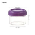 thumbnail image 2 of Clearance!Cauoiy Freezer Jam Containers With Lids,Small Airtight Food Storage Containers,Salad Dressing Container To Go,Air Tight Food Storage Containers,Screw Top Food Storage Containers(4PC,Purple), 2 of 8