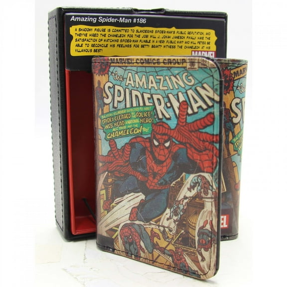 The Amazing Spider-Man #186 Valet Tri-Fold Wallet