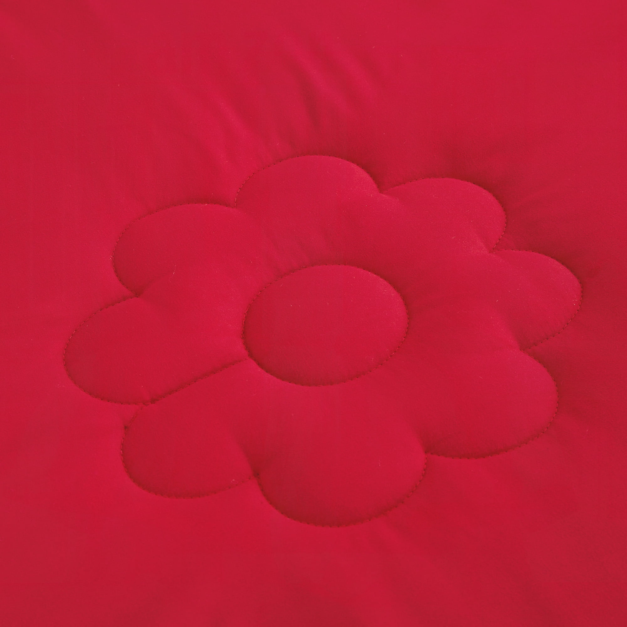 9-Piece Red & Black Floral Embroidery Comforter Set, Luxury Bedding with Sheets and Decor Pillows, King