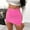 Hot, variant on USSUMA Women'S Skirts Midi Skirt Solid Color Mid-Calf Skirt Leather Retro Skirt Fashion Skirts Camping Holiday Saving Hot Pink Skirt for Women L