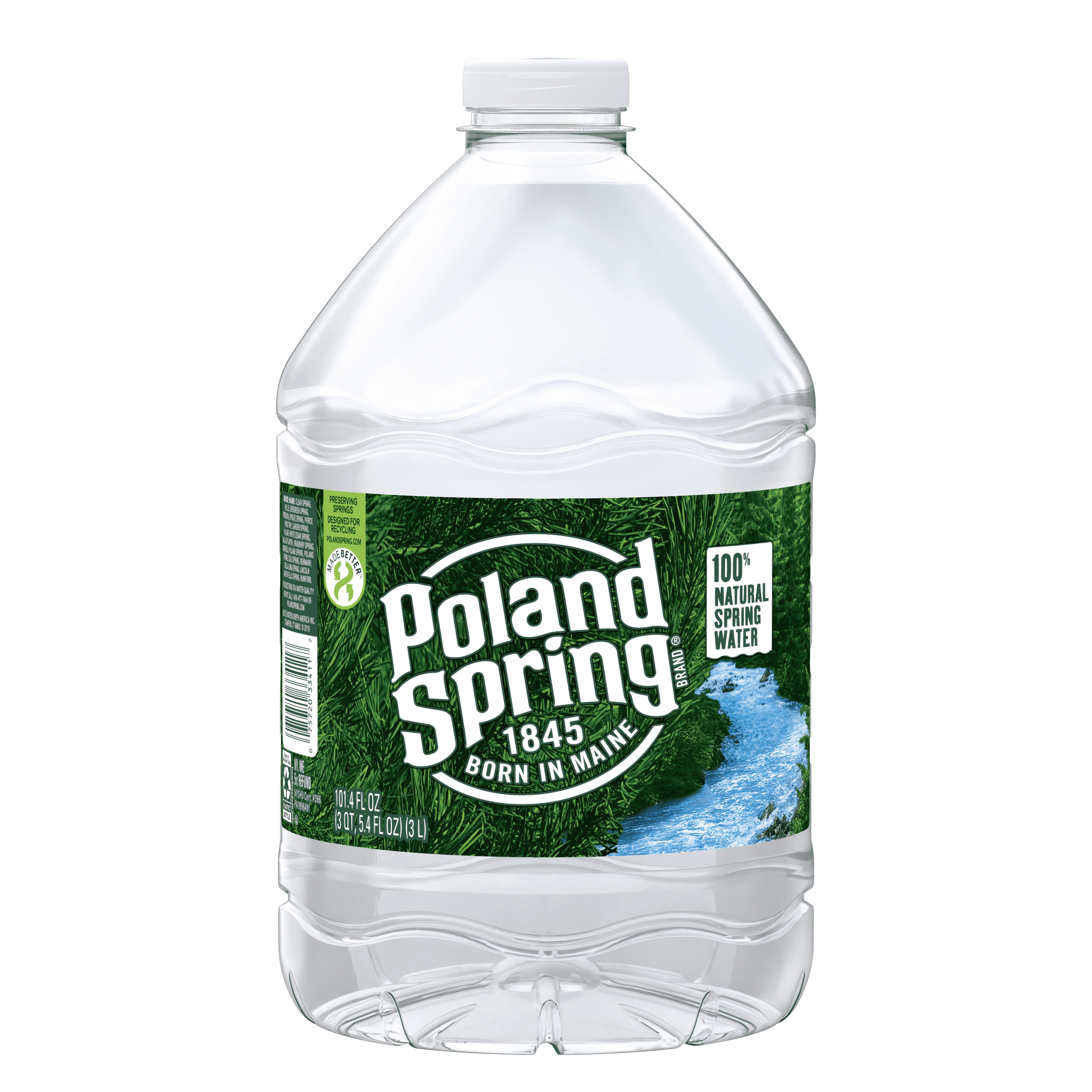 Poland Spring Brand 100 Natural Water 101 4 Ounce Plastic Poland Spring Brand 100 Natural