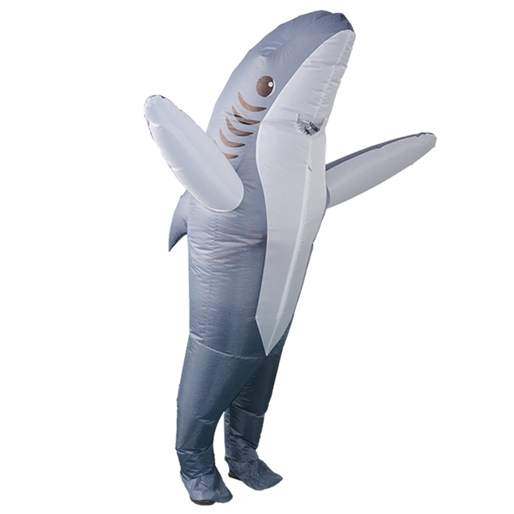 1pc Dolphin Inflatable Costume Funny Cartoon Animal Doll Props Dolphins