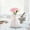 white, variant on YardChic Ceramic Bow Vase, Unique Cute Decorative Bouquet Flower Vases, Cute Ceramic Vase, Style Ceramic Bow Vase for Wedding Makeup Brush Holder Home Office Shelf Table Room, Blue