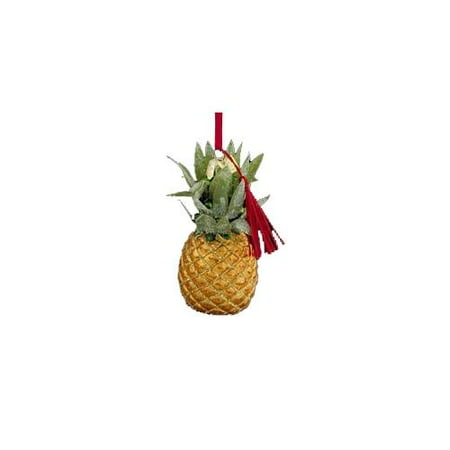 Christmas Pineapple - Pack of 8 Hospitality Pineapple Glass Christmas Holiday Ornaments