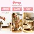 Small Single Cubicles PAWUP Freeze Dried Dog Treats, Real Rabbit Bites, Single Protein Snack ...