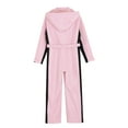 thumbnail image 6 of Fldy Kids Girls One Pieces Ski Suits Jumpsuits Winter Snow Sports Skiing Snowboarding Waterproof Snowsuits Pink 6, 6 of 7