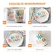 thumbnail image 4 of GOOHOCHY 1 juego de vasos de papel desechables, platos de papel, vajilla decorativa para cumpleaños, 4 of 8