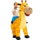 thumbnail image 5 of Disfraz inflable One Casa Ride On Giraffe para niños de 4 a 6 años, 5 of 8
