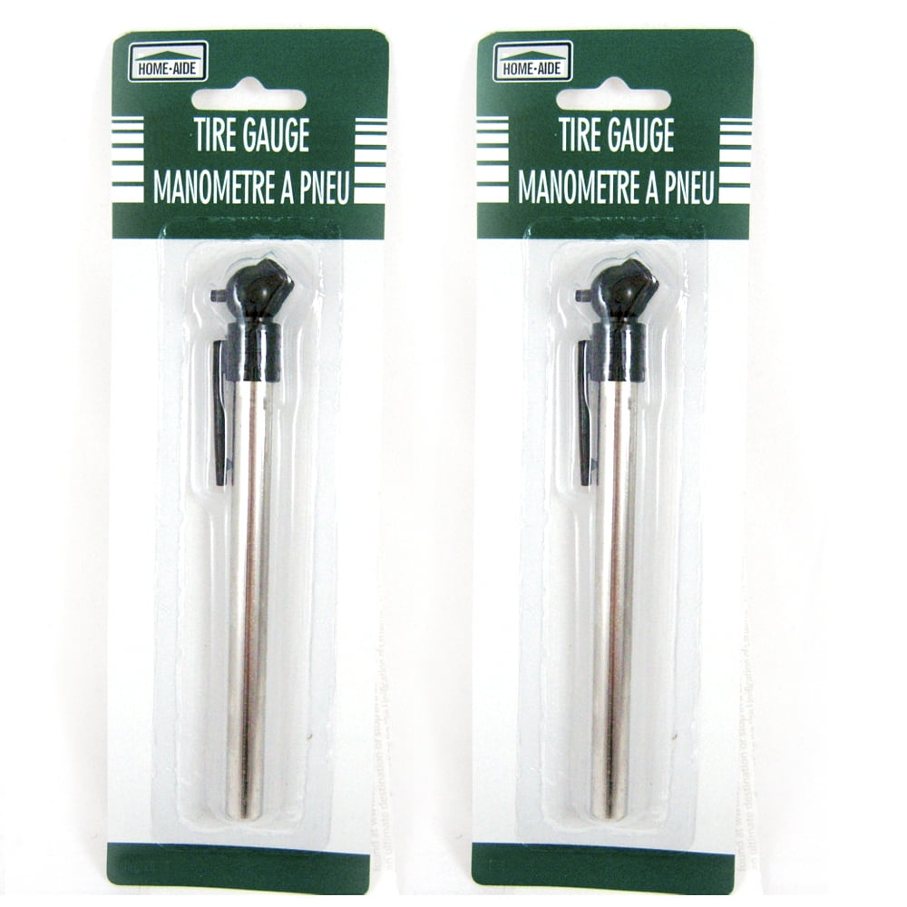 2 Auto Tire Pressure Air Gauges Pen Tool Measure Car Motor Truck Bike New