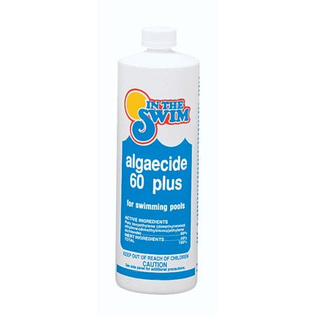 60% Algaecide - In The Swim Swimming Pool Algaecide 60 Plus - 1 Quart