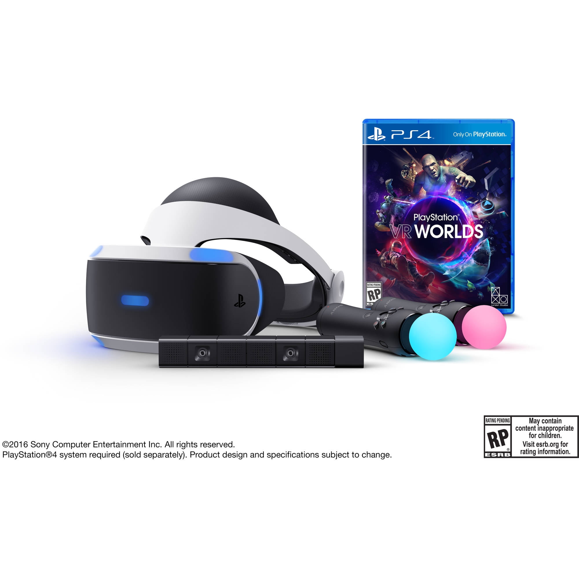 Finde sig i Sympatisere forklædning PlayStation VR World Bundle (PS4) - Walmart.com