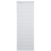 Better Homes & Gardens 2" Cordless Faux Wood Horizontal Blinds, White, 23x64