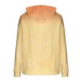 thumbnail image 5 of Atogsazn Womens Flannel Oversized Hoodies Casual Fleece Long Sleeve Sweatshirt Sherpa Lined Tops Fall Winter Clothing 03-Yellow M Fashion, 5 of 5