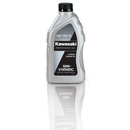 Kawasaki 4-Stroke Semi Synthetic Motorcycle Oil 10W40 1 Quart