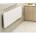 thumbnail image 2 of White Folding Wall-Mounted Drop-Leaf Table/Wall Mounted Table/Wall-Mounted Bar Tables/Fold-Down Work Table/Computer Table/Dining Table/with Brackets (50x40cm/20x15.7in), 2 of 6