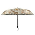 thumbnail image 2 of Sika Deer and Flower Compact Sun Umbrella Windproof Travel Umbrellas for Rain Strong Portable UV Protection, 2 of 8