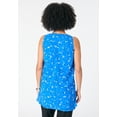 thumbnail image 3 of Roaman's Women's Plus Size Double-Layer Georgette Tank Top, 3 of 5