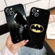 thumbnail image 5 of Funda de teléfono negra suave a prueba de golpes para Apple, b-batman Hero, iPhone 15 14 13 12 11 XS XR X 8 7 Pro Max Plus Mini, 5 of 5