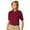 Burgundy, variant on BlueGeneration Ladies Short Sleeve 100% Cotton Pique Polo - Maize Large Solid