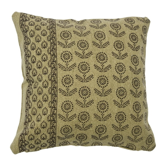 Creative Co-Op 20" Square Floral Fields Pillow Cover