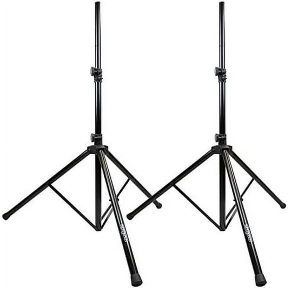 Heavy Duty Steel Speaker Stands with Nylon Carry Bag