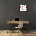 thumbnail image 4 of Borges, Victoria 20x20 Black Modern Framed Museum Art Print Titled - Snow Day II, 4 of 5