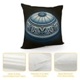 thumbnail image 4 of COMIO Throw Pillow Covers Home Décor Floor Pillows Cover for Couch Cushion Cover Decorative Pillowcase, Chinese Blue and White Porcelain Bottles, 4 of 5