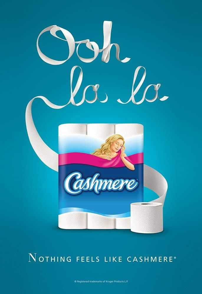 Cashmere Bathroom Tissue 24 Double Rolls= 48 Single Rolls, 2-Ply Thickness | Soft Toilet Paper 242 Sheets per Roll (24=48 Rolls)